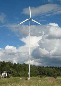 kleine horizontale Windanlagen mit 1kW, 3kW, 5kW Windr�der, Windenergieanlage