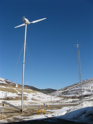 horizontales Windrad mit 10kW, 20kW, 40kW Windr�der, Windenergieanlage